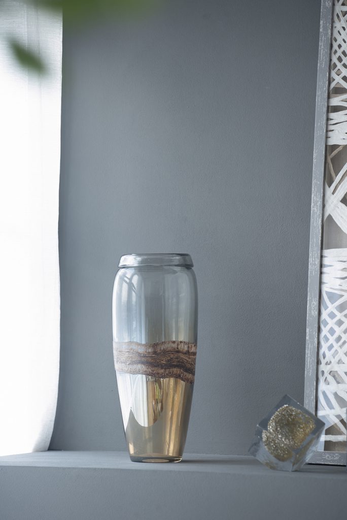 Lovell Tall Artisan Glass Vase