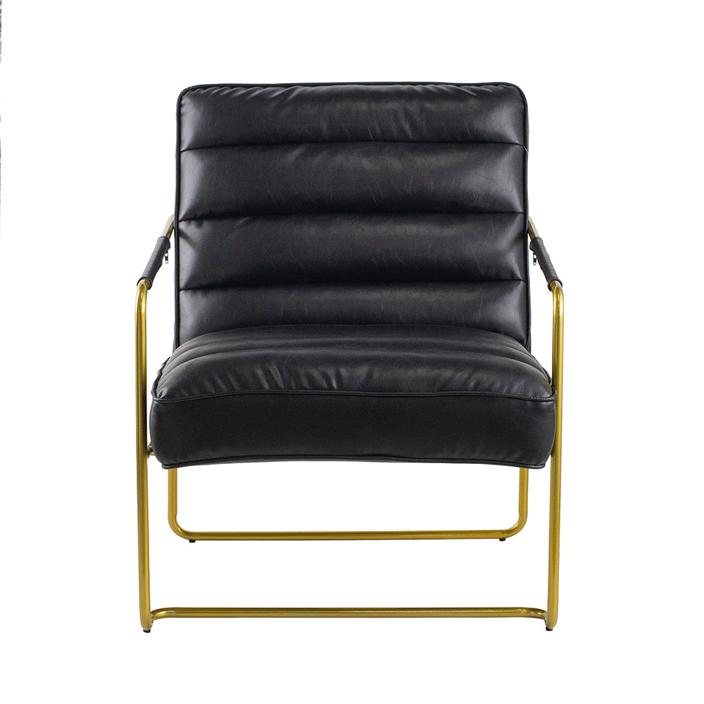 Modern Black Accent Chair