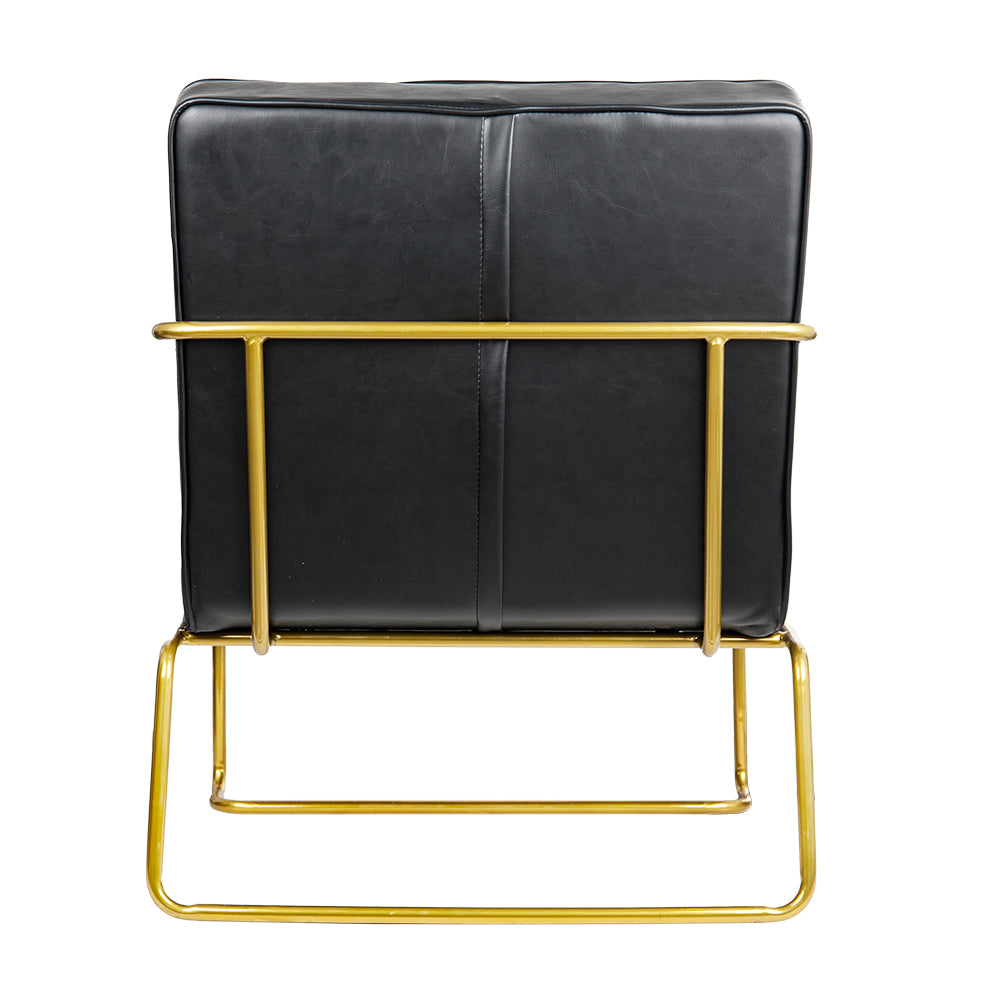 Modern Black Accent Chair