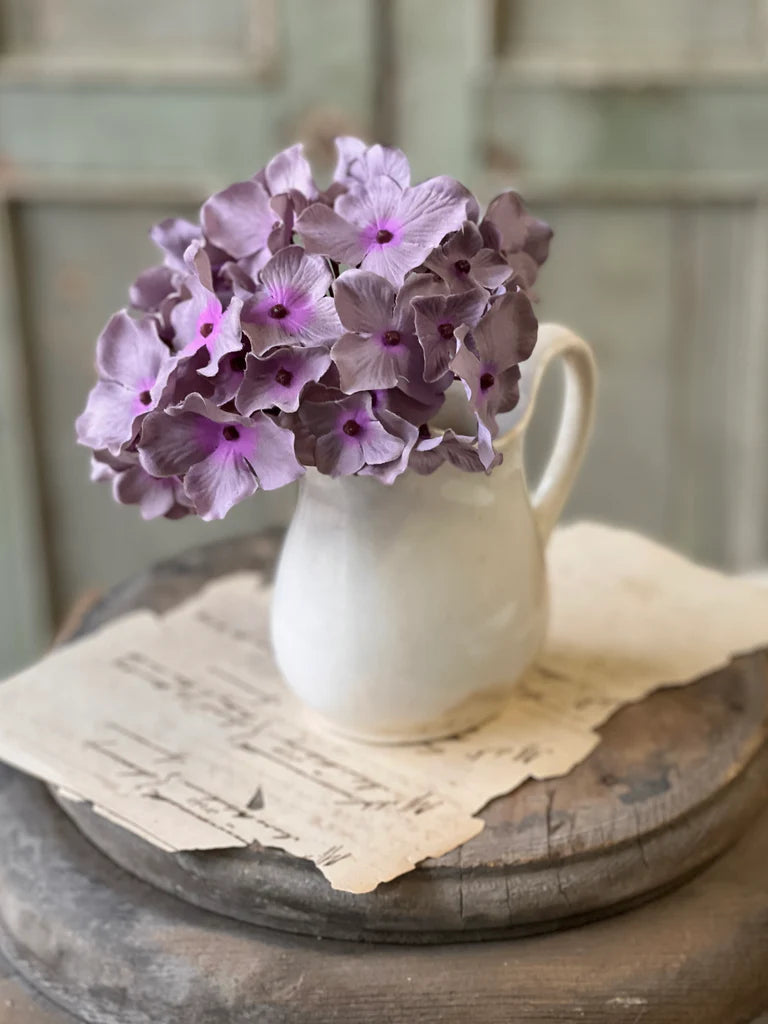 Monogram Hydrangea 8"