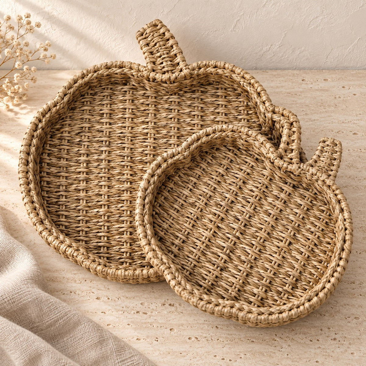 Woven Pumpkin Tray