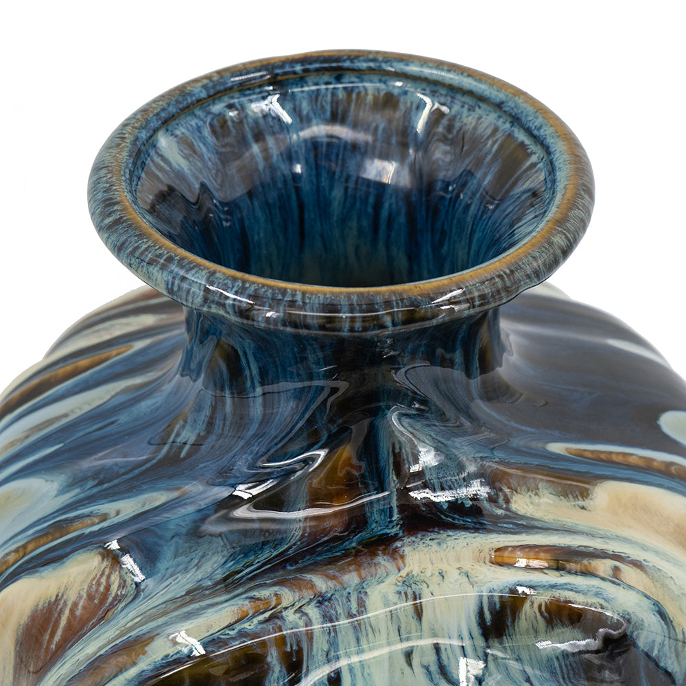 Reactive Glass Vase