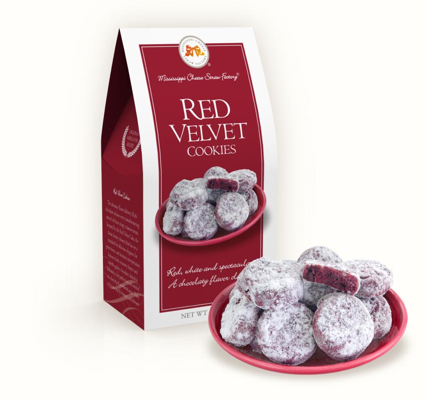 Red Velvet Cookie Box 3.5 oz