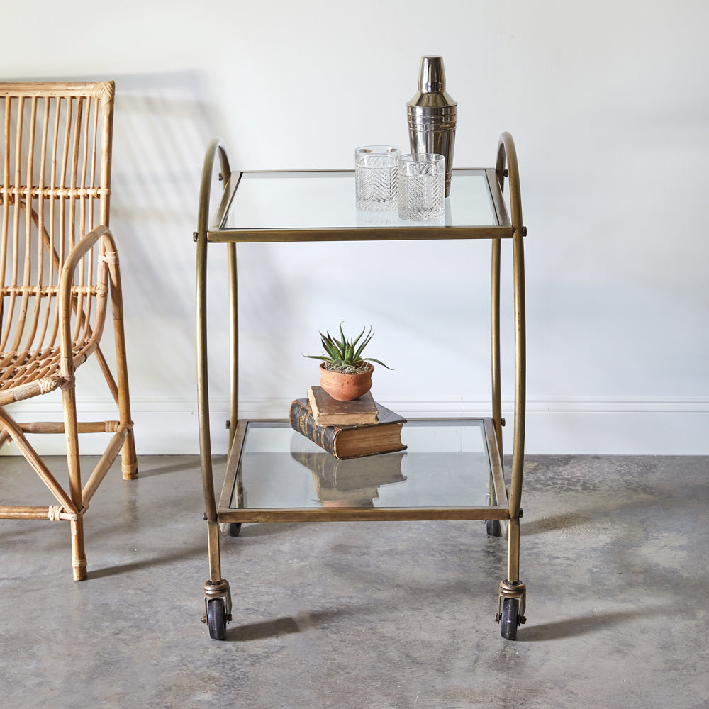 Round Bar Cart