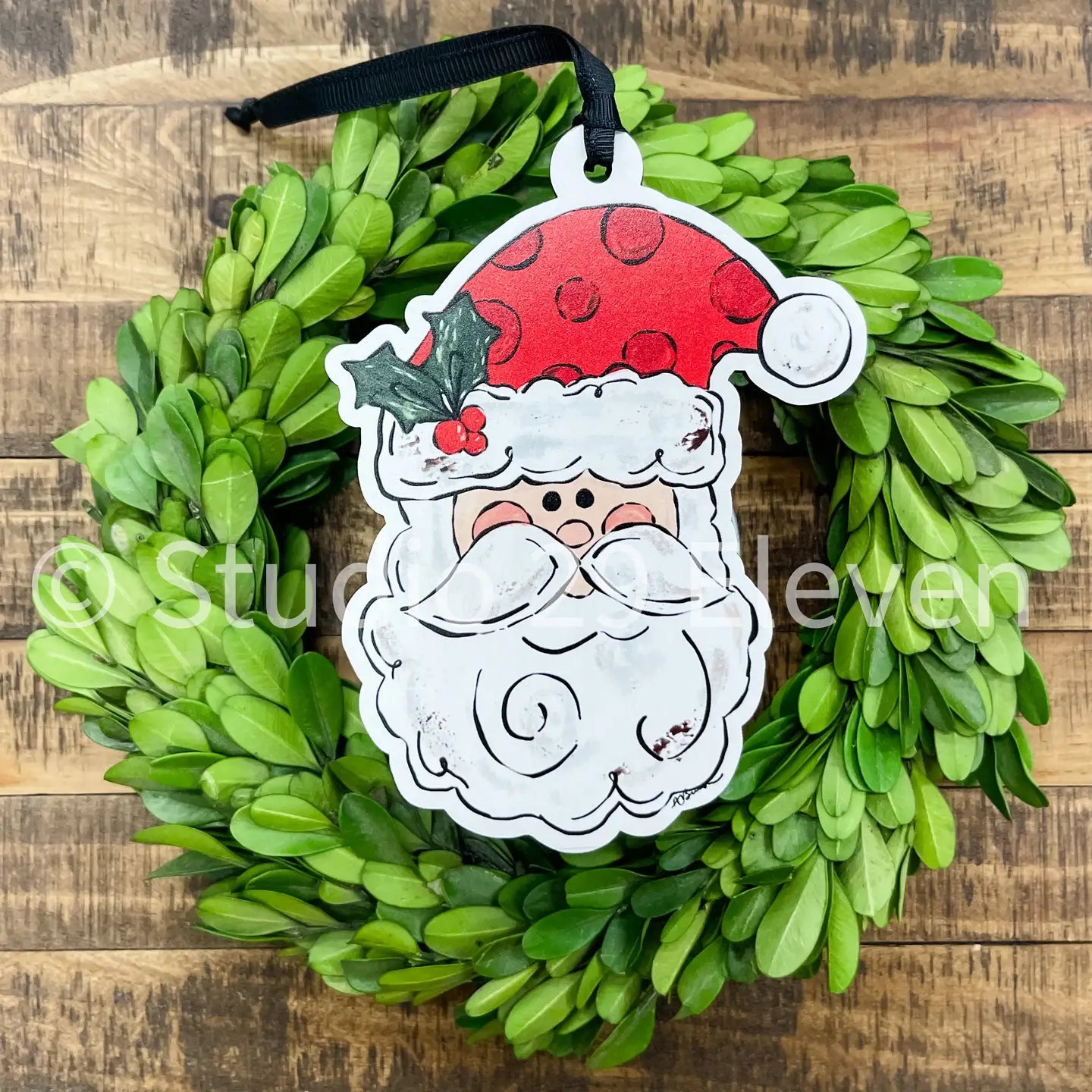 🎅 Santa Face Ornament