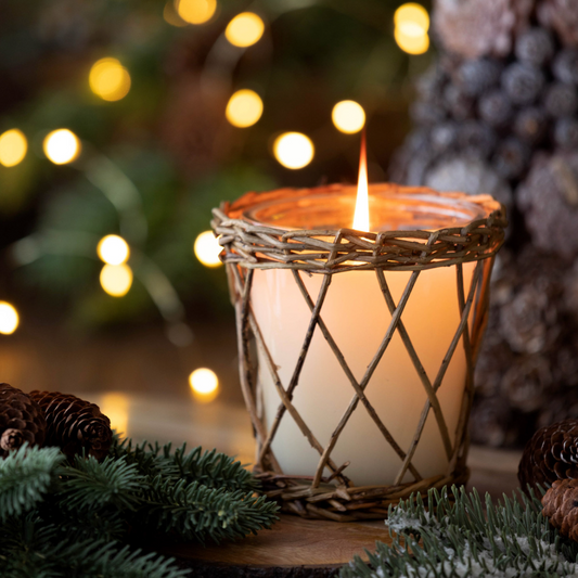 Home for the Holidays Willow Candle