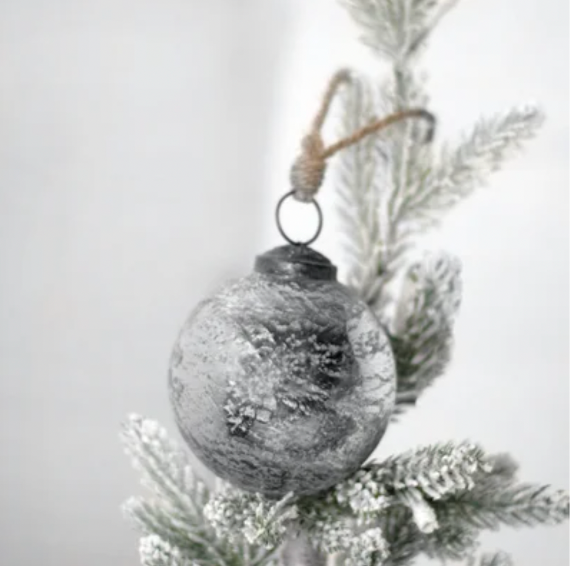 3" Silver Mercury Ornament