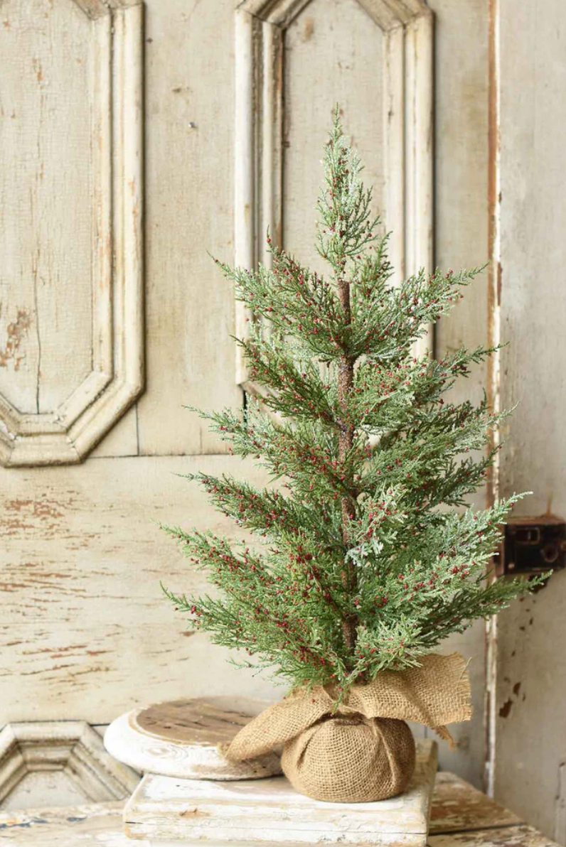 Cedar christmas deals tree