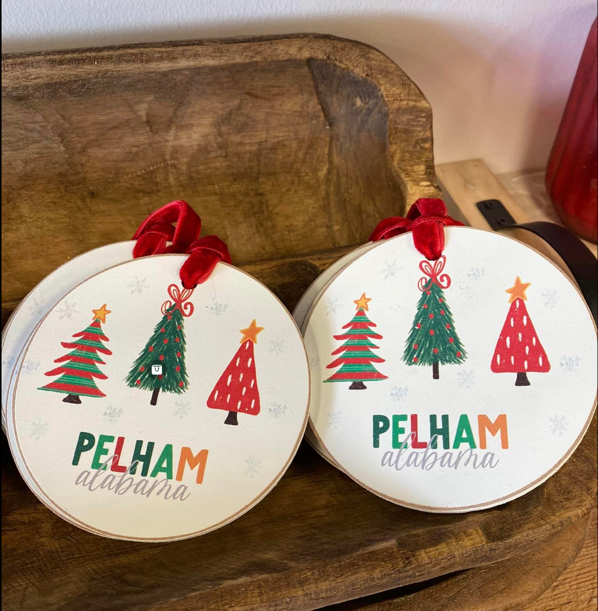 Pelham Christmas Ornaments