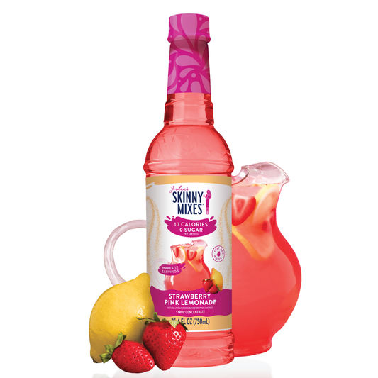 Jordan's Skinny Mixes - Sugar Free Strawberry Pink Lemonade Concentrate