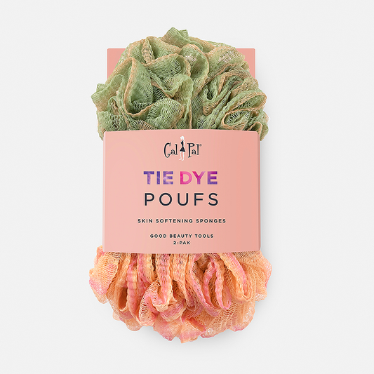 Bath Accessories Company - Gal Pal Tie Dye Lush Poufs