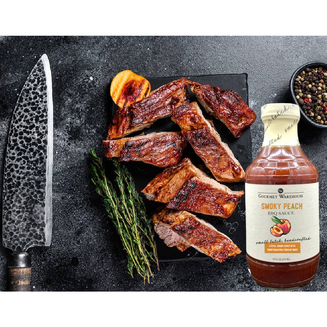 Smoky Peach BBQ sauce