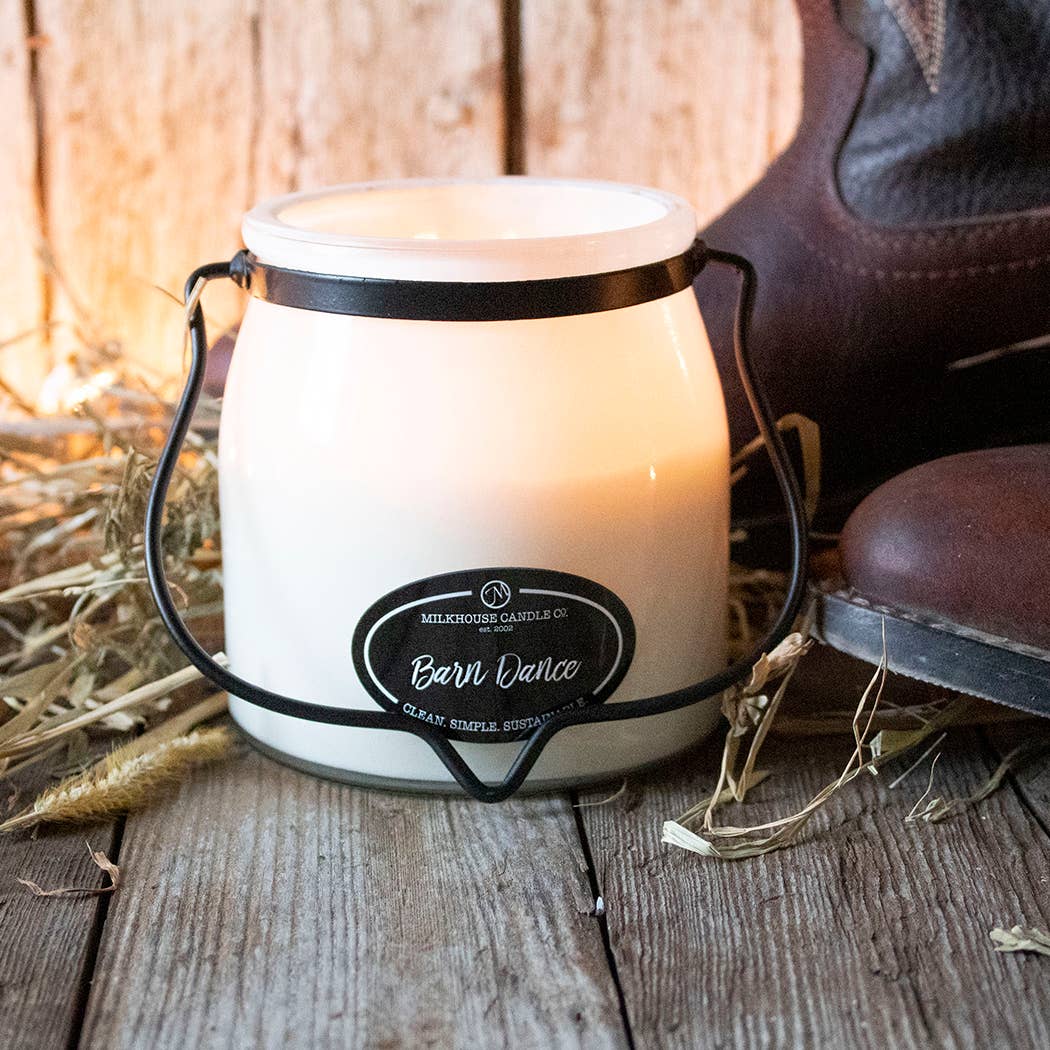 Barn Dance - MH 16 oz Butter Jar Candle