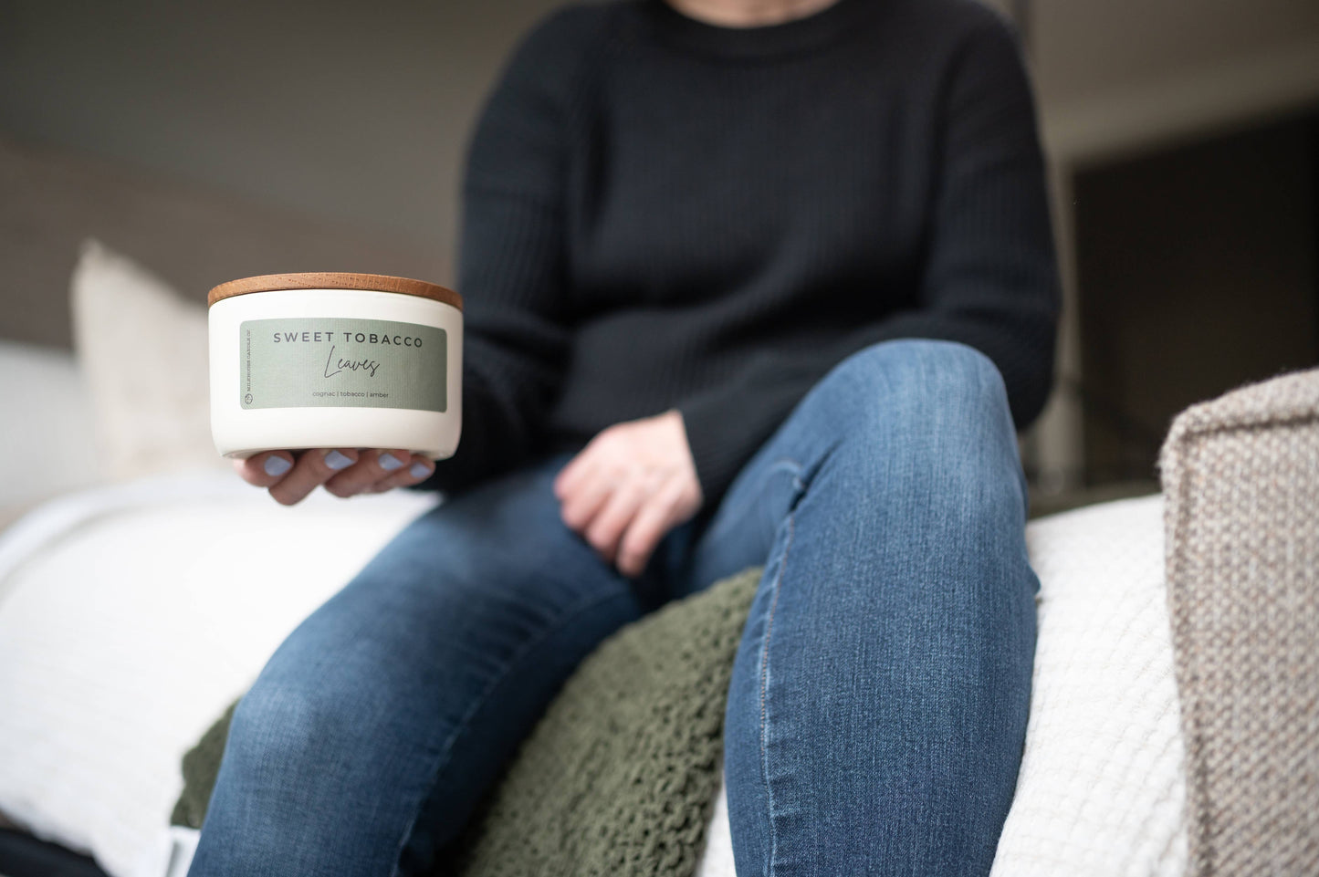 Milkhouse Candle Company - Sweet Tobacco Leaves | Statement Candle