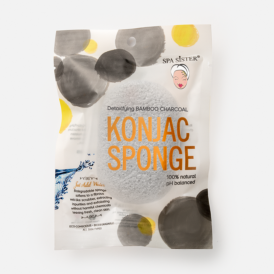 Bath Accessories Company - Konjac Sponge - Bag