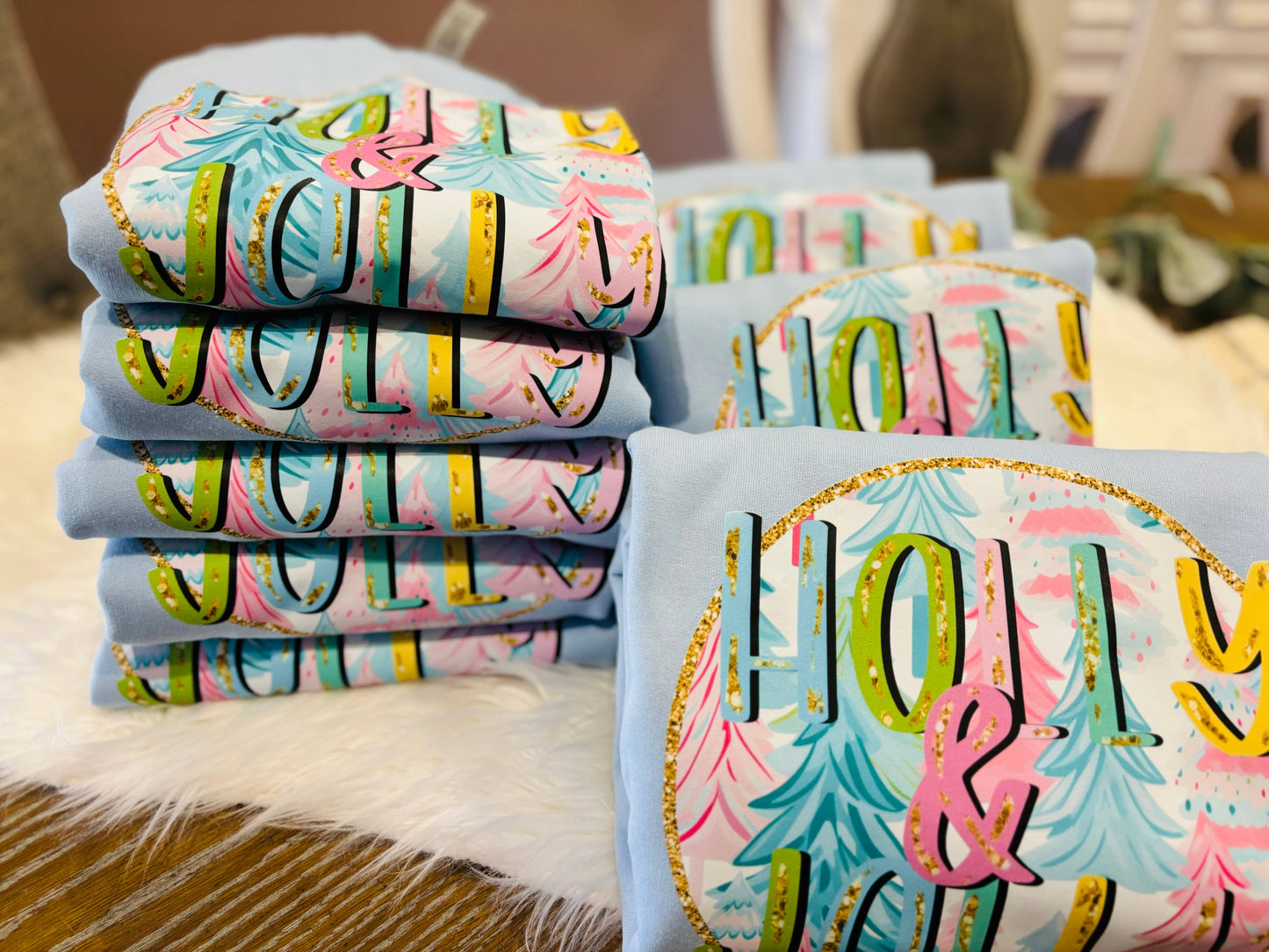 Trendy Chic Apparel LLC - Holly & Jolly Sweatshirt