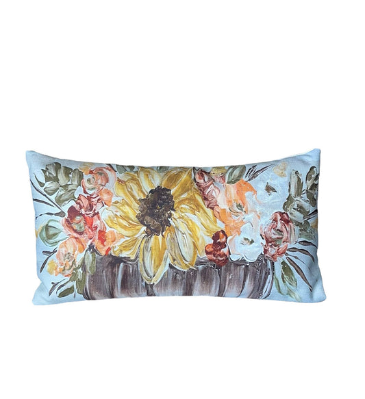Southern Cotton Mill - Sunflower Arrangement Pillow
