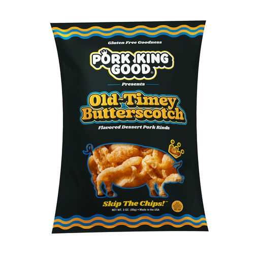 Pork King Good - Pork King Good Old Timey Butterscotch Pork Rinds 3oz