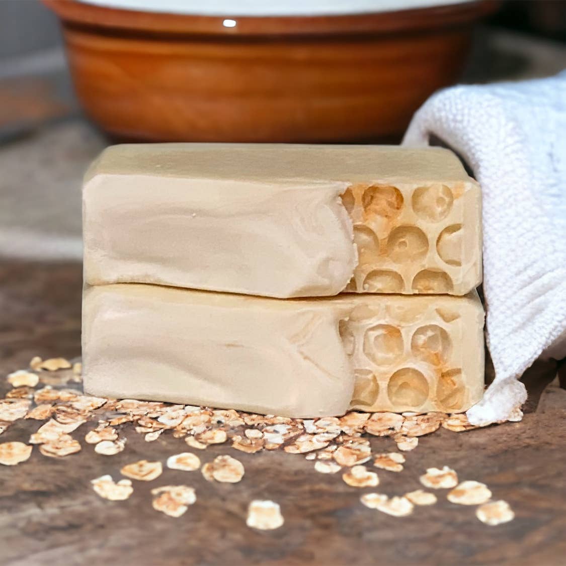Oatmeal Milk and Honey Handmade Soap