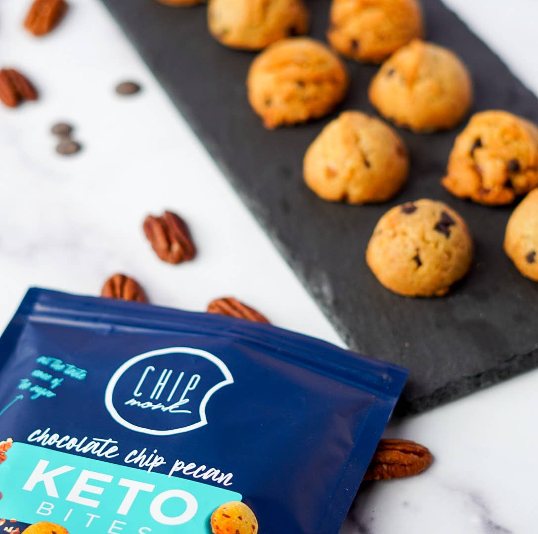 Chocolate Chip Pecan Keto Cookie Bites