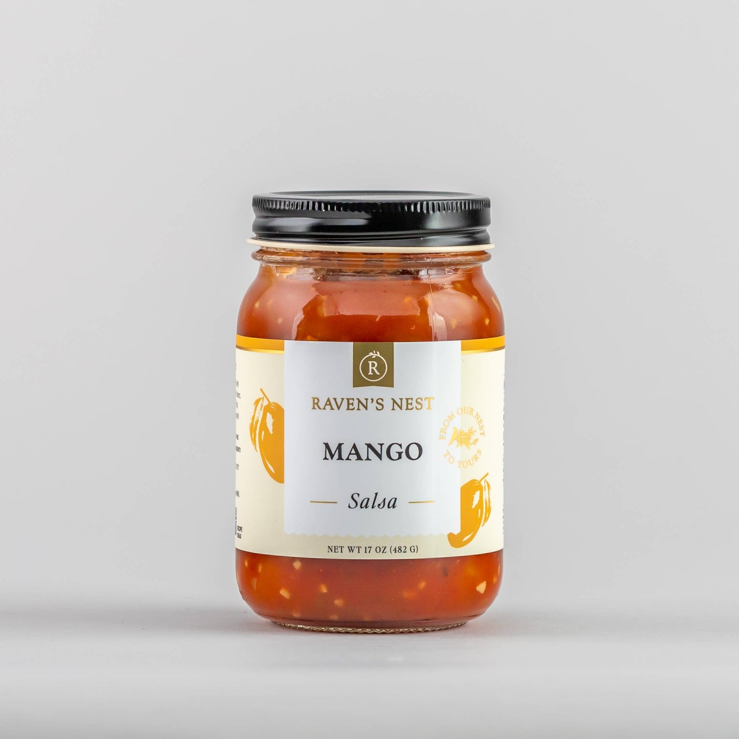 Raven's Nest Gourmet - Mango Salsa - 17 oz.