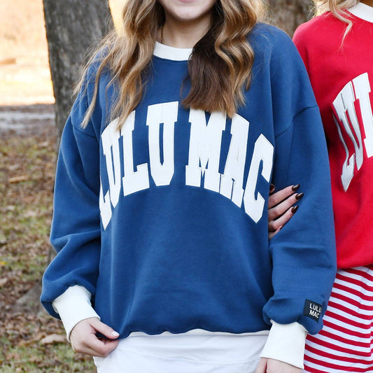 Girlie Girl Originals - LM-SW-1002 Color Block Navy/White - Stitch