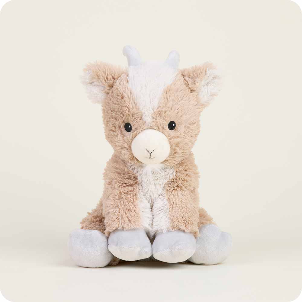 Warmies - Lavender Scented Plush - Gifts - Fall - Goat Warmies Heatable Plush Warm Friend Microwave 13 inch Weighted lavender scented