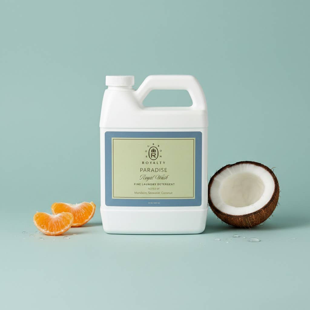 Bourbon Royalty Candle Company - 32 Ounce Royal Wash - Fine Laundry Detergent: Paradise