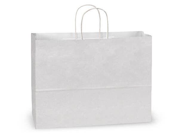 Nashville Wraps - White Kraft Paper Shopping Bags