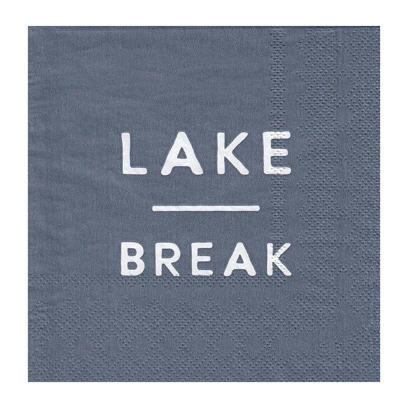 Santa Barbara Design Studio by Creative Brands - Face to Face Cocktail Napkin - Lake Break