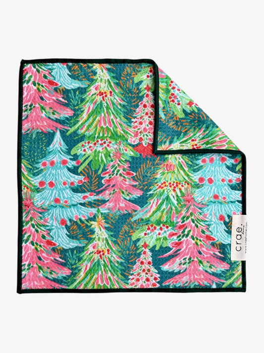 Tree Farm: Double-Sided Washcloth