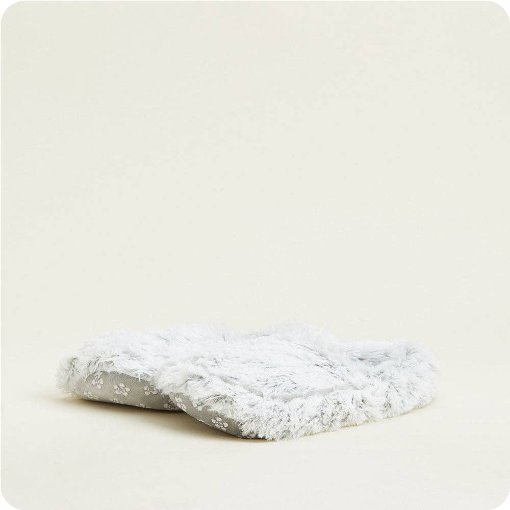 Warmies - Lavender Scented Plush - Gifts - Fall - Marshmallow Gray Warmies Slippers