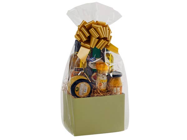 Nashville Wraps - Clear Cellophane Basket Wrap Bags