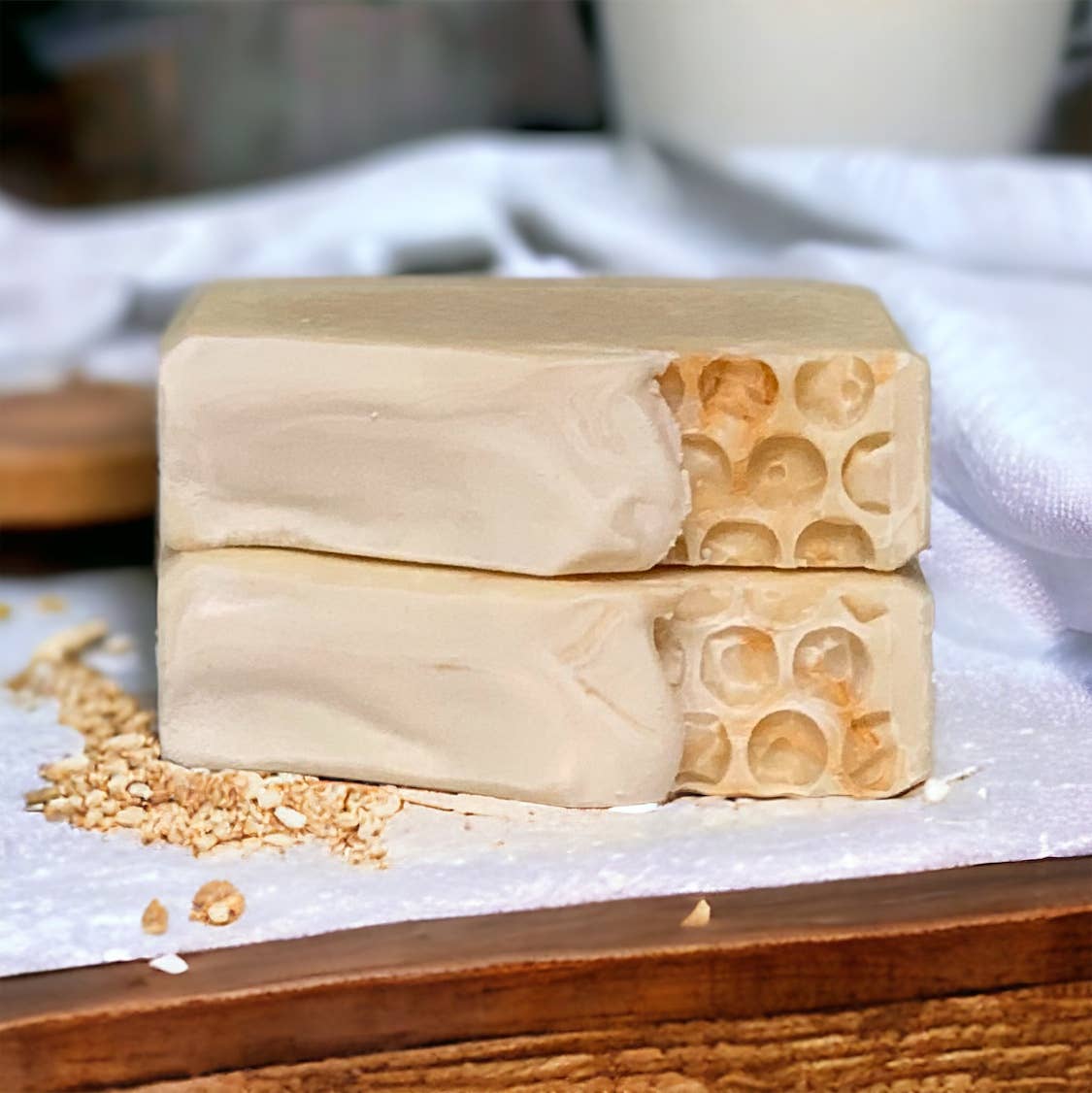 Oatmeal Milk and Honey Handmade Soap