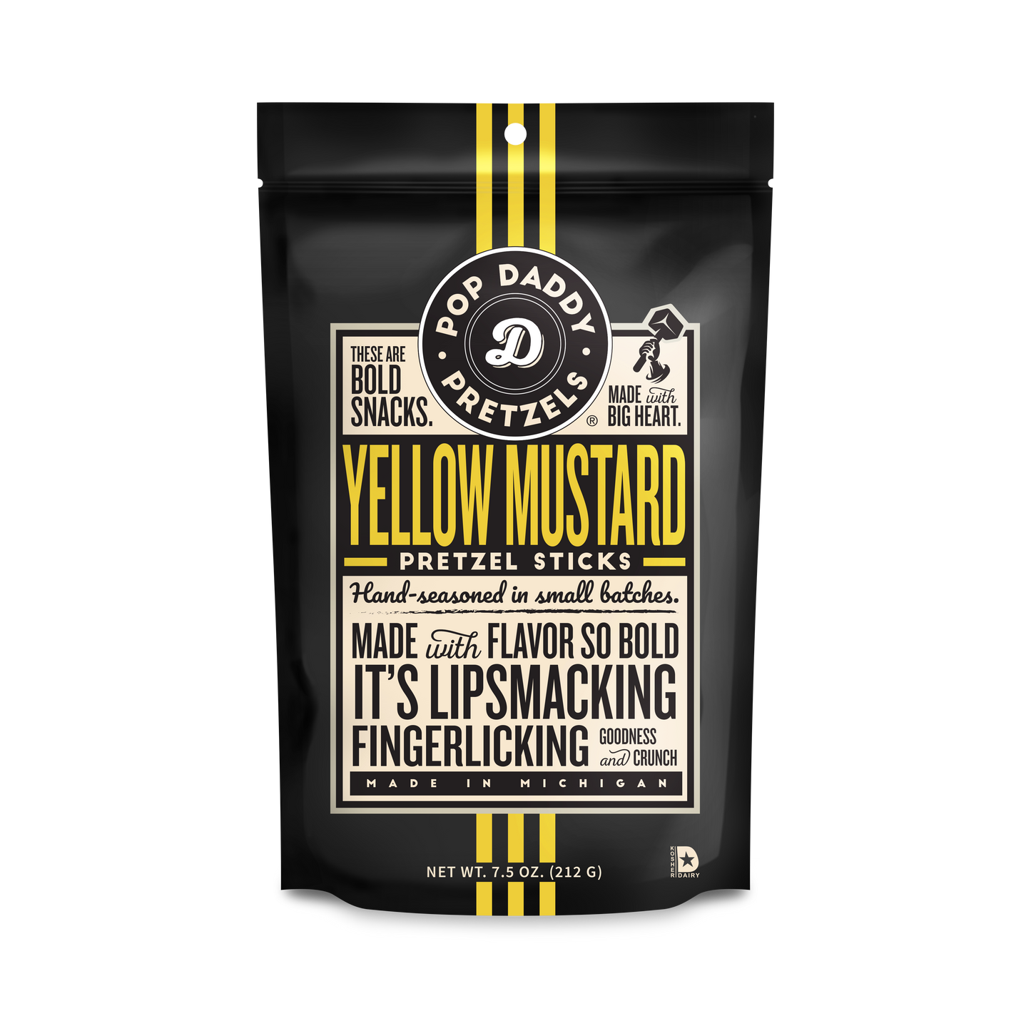 Yellow Mustard Pretzels