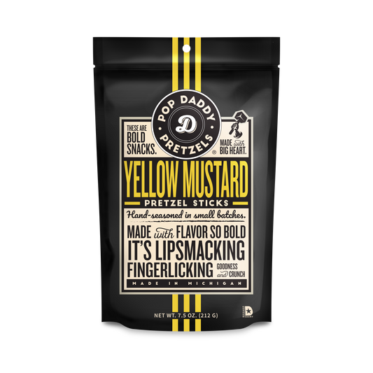 Yellow Mustard Pretzels