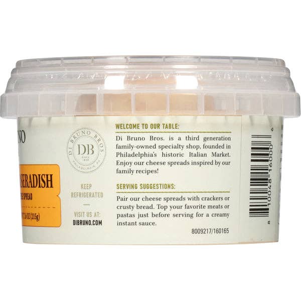 Di Bruno Bros. - Cheddar & Horseradish with Smoky Bacon Cheese Spread