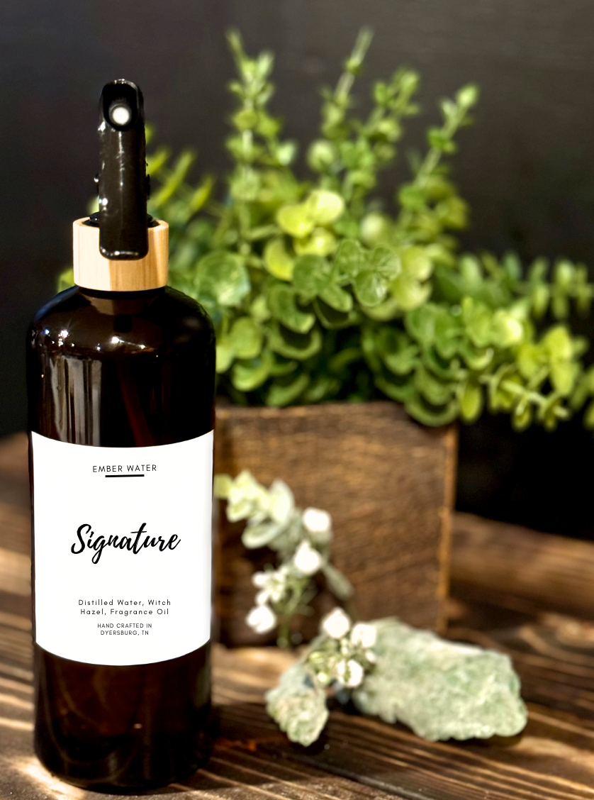 Ember Water - Signature Room + Linen Spray