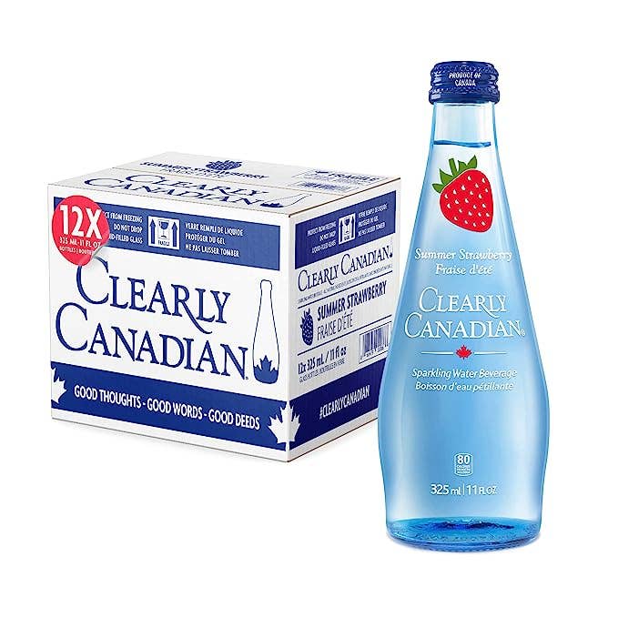 Clearly Canadian Sparkling Water - Summer Strawberry Sparkling Water