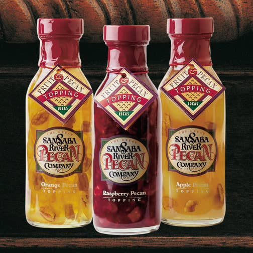 THE GREAT SAN SABA RIVER PECAN CO - SWEET TOPPINGS