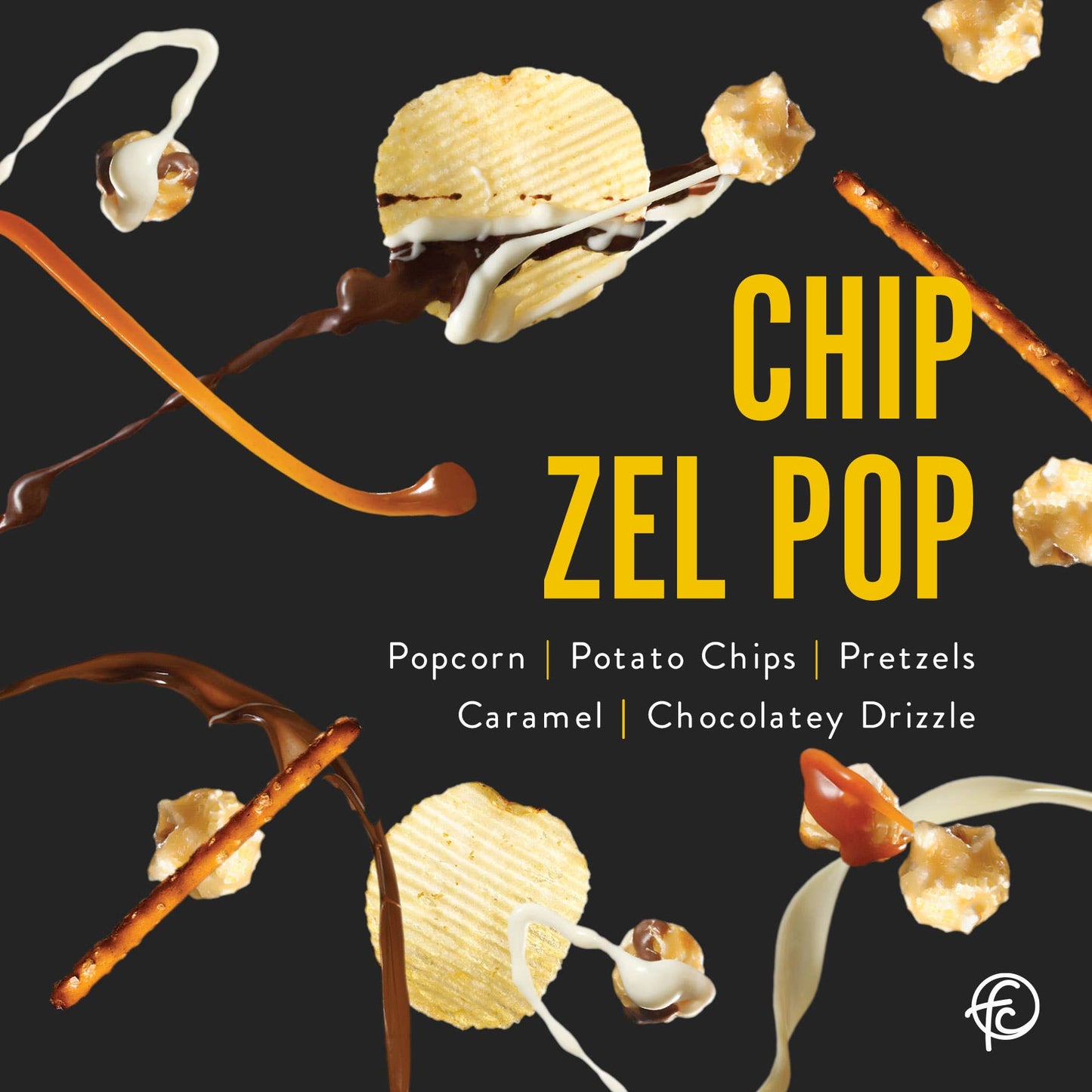 Chip Zel Pop 5oz Bags | Chocolate Popcorn