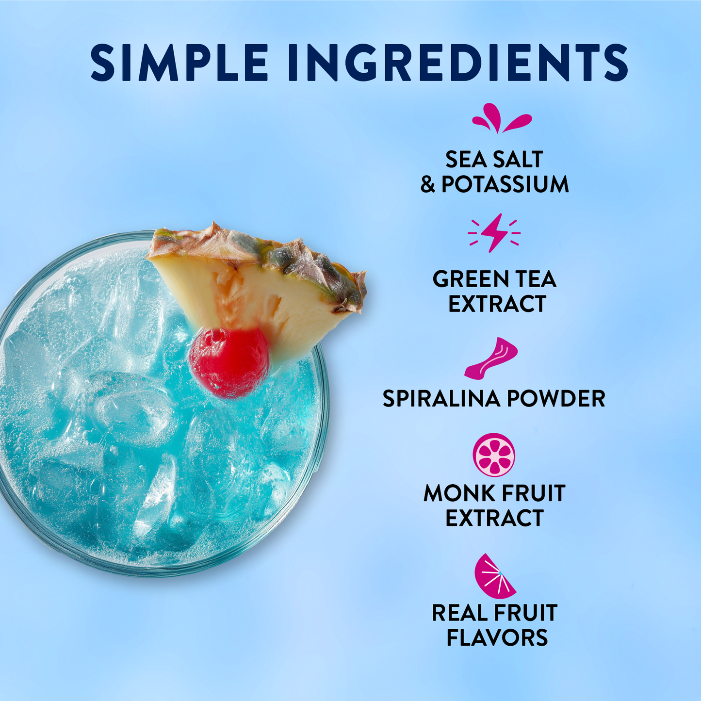 Refresher Stix 16 ct - Tropical Punch - Jordan's Skinny Mixes