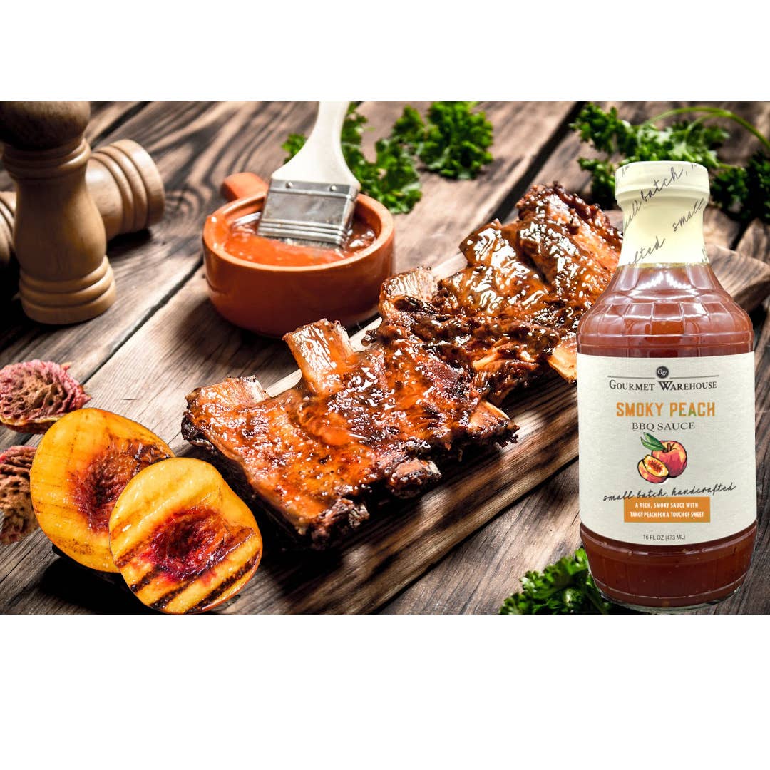 Smoky Peach BBQ sauce