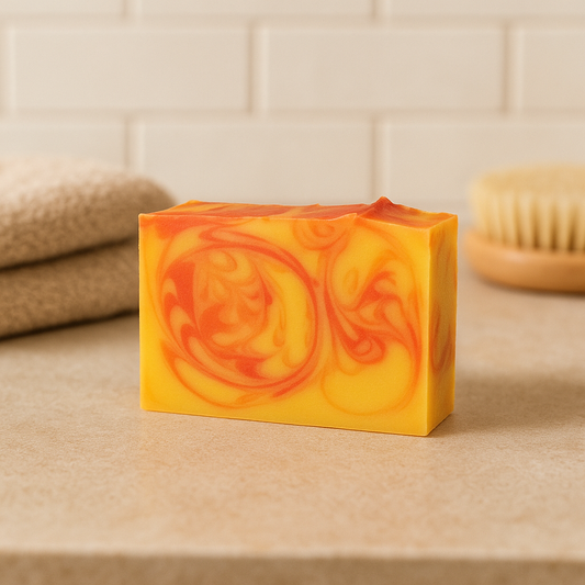 Orange Cranberry Spice Soap