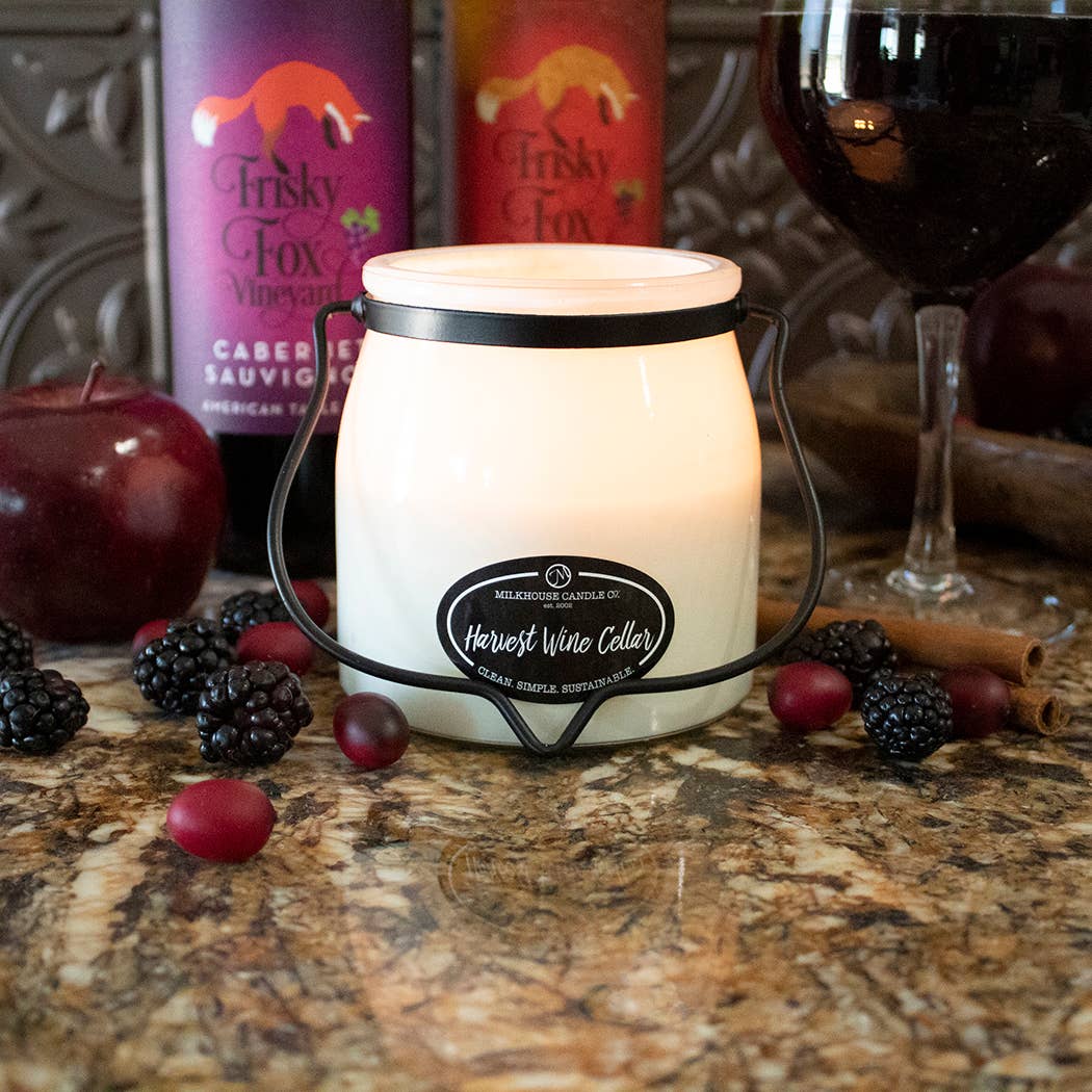 Harvest Wine Cellar - MH 16 oz Butter Jar Candle