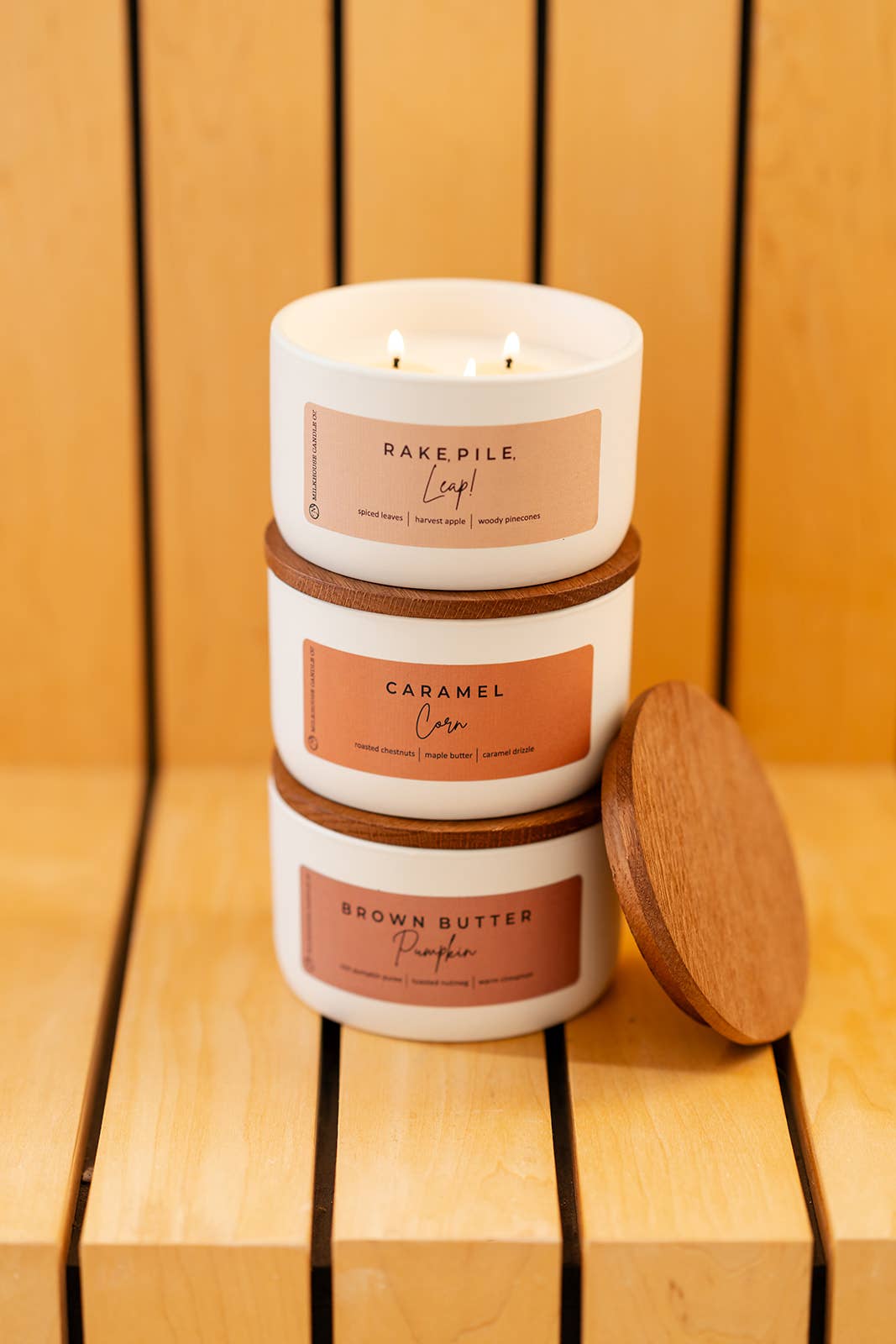 Milkhouse Candle Company - Brown Butter Pumpkin | Statement Candle