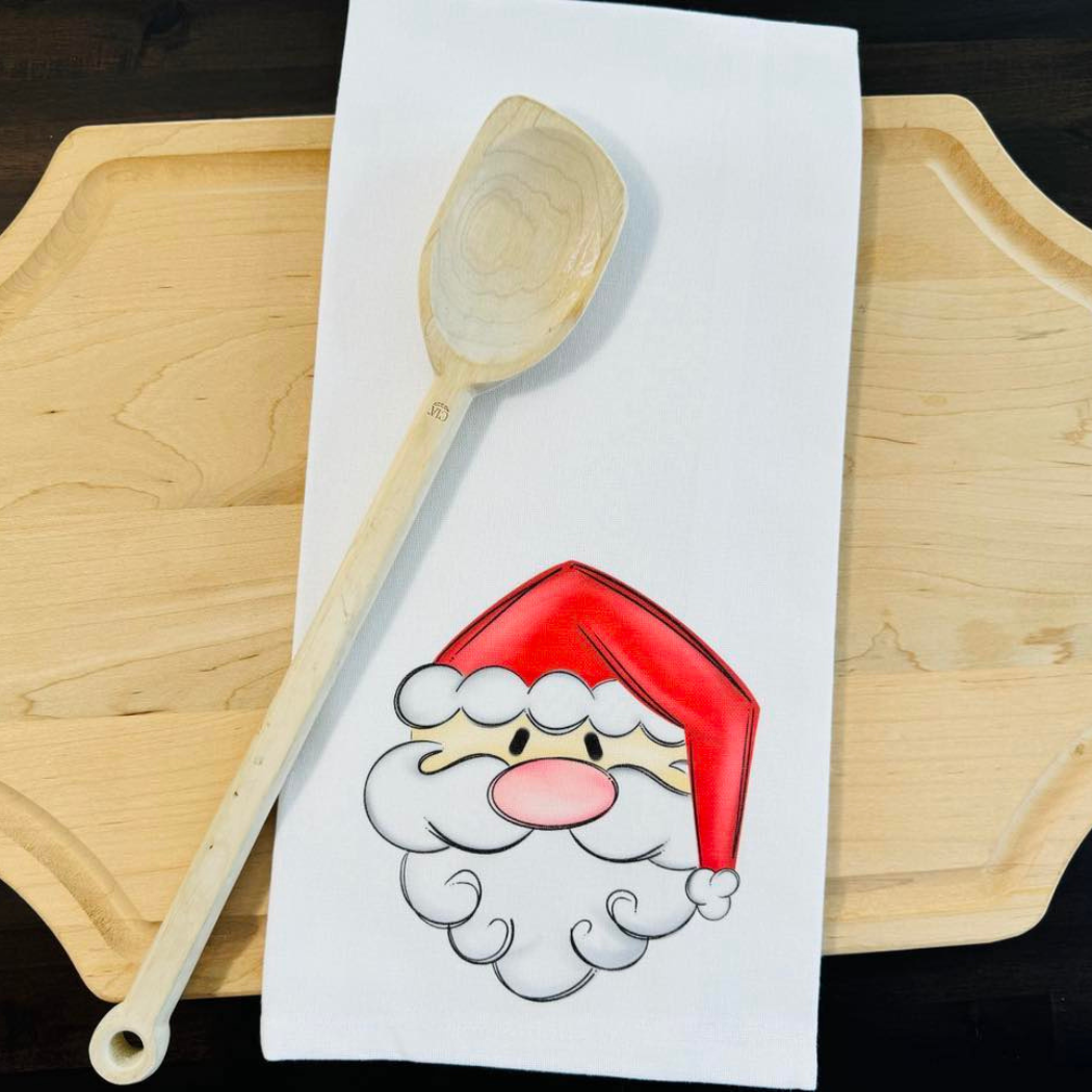 Whimsy Santa Kitchen Towel