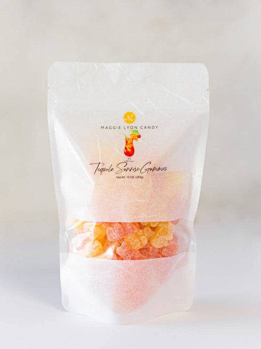 Maggie Lyon Chocolatiers - 10oz Tequila Sunrise Gummi Bears