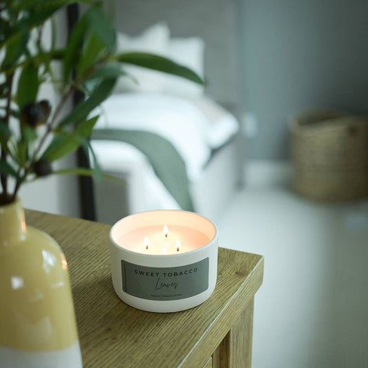Milkhouse Candle Company - Sweet Tobacco Leaves | Statement Candle