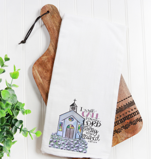 Call Upon The Lord Kitchen Towel